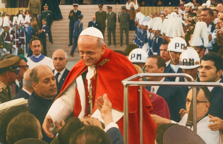 Visita Papa Pablo VI en Colombia